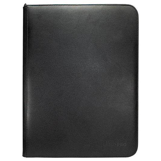 Binder: PRO 9-Pocket Zippered Vivid- Black