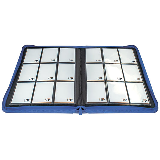 Binder: PRO 9-Pocket Zippered Vivid- Blue