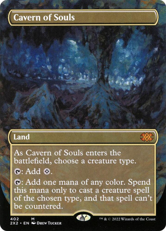 Cavern of Souls (Borderless) - Double Masters 2022 (2X2)