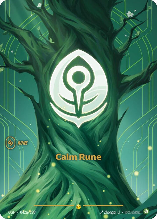 Calm Rune (Alternate Art) - Origins (OGN)