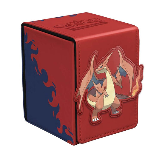 ULTRA PRO: POKEMON: MEGA CHARIZARD Y ALCOVE FLIP DECK BOX