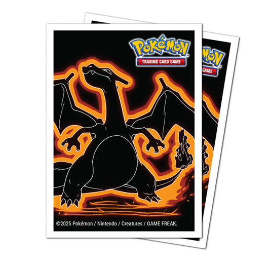 Deck Protectors: Pokemon Apex- Neon Kanto- Charizard (105ct)