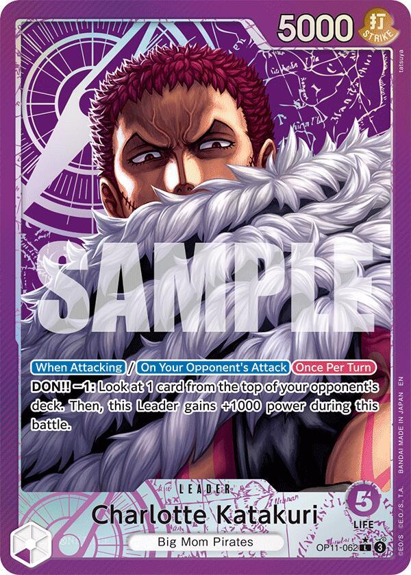 Charlotte Katakuri (062) (Alternate Art) - A Fist of Divine Speed (OP11)