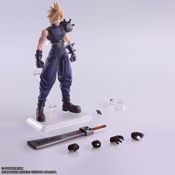 Bring Arts Action Figure: Final Fantasy VII- Cloud Strife Hardedge Version