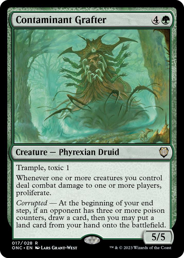 Contaminant Grafter - Commander: Phyrexia: All Will Be One (ONC)