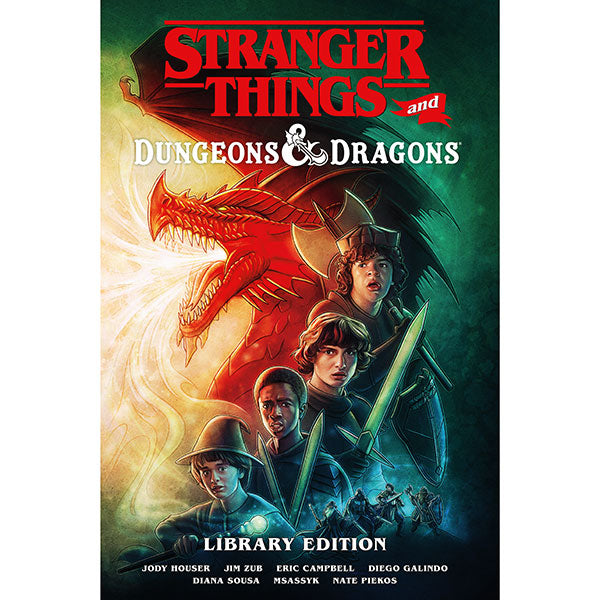 Graphic Novel: Stranger Things and Dungeons & Dragons, Library Edition