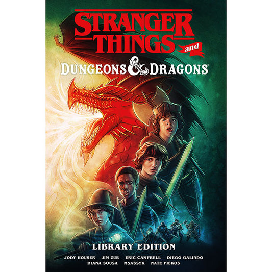 Graphic Novel: Stranger Things and Dungeons & Dragons, Library Edition