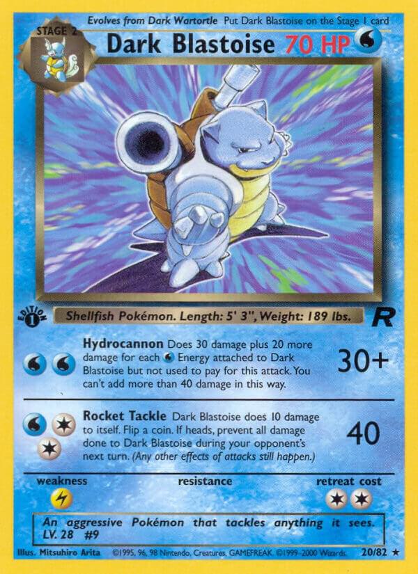 Dark Blastoise (20) - Team Rocket (TR)