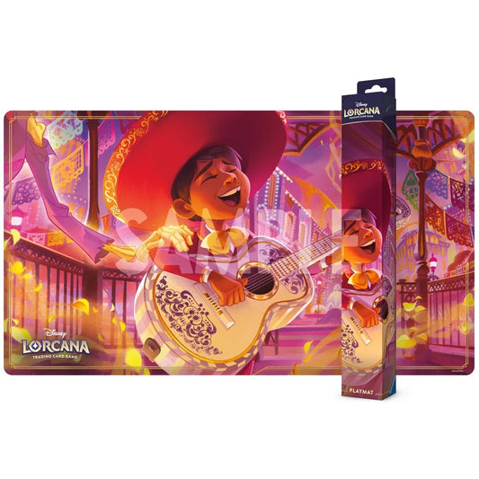 Playmat: Disney  Lorcana- Set 14- Hyperia City- Miguel