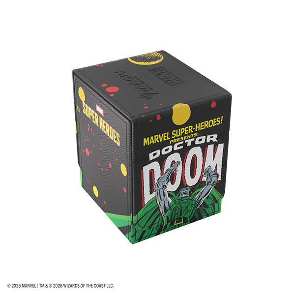 Deckbox: MTG Squire 100+ XL- Marvel Super Heroes- Doctor Doom/Spider-Man