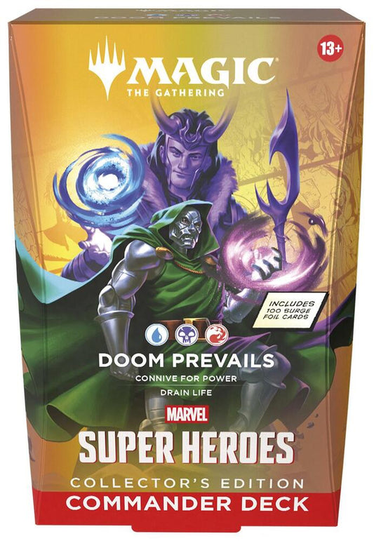 Marvel Super Heroes Commander Deck - Doom Prevails (Collector's Edition) - Commander(MSC)