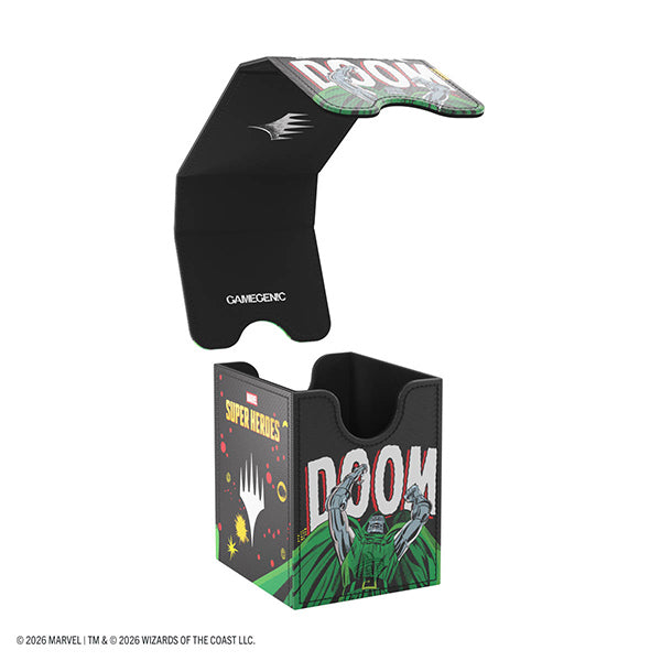 Deckbox: MTG Squire 100+ XL- Marvel Super Heroes- Doctor Doom/Spider-Man