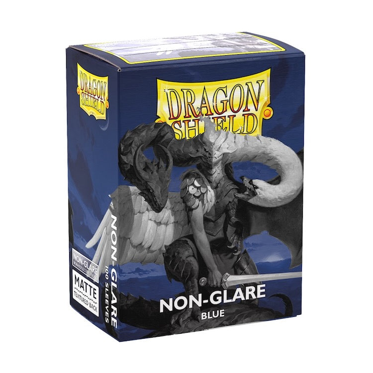 Dragon Shield Sleeves: Standard- Matte Non-Glare Blue(100 ct.)