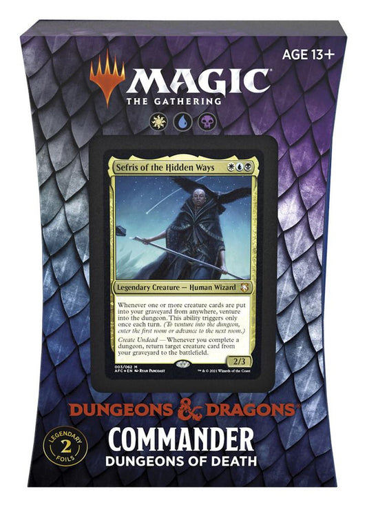 Adventures in the Forgotten Realms - Dungeons of Death Commander Deck - Commander: Adventures in the Forgotten Realms (AFC)