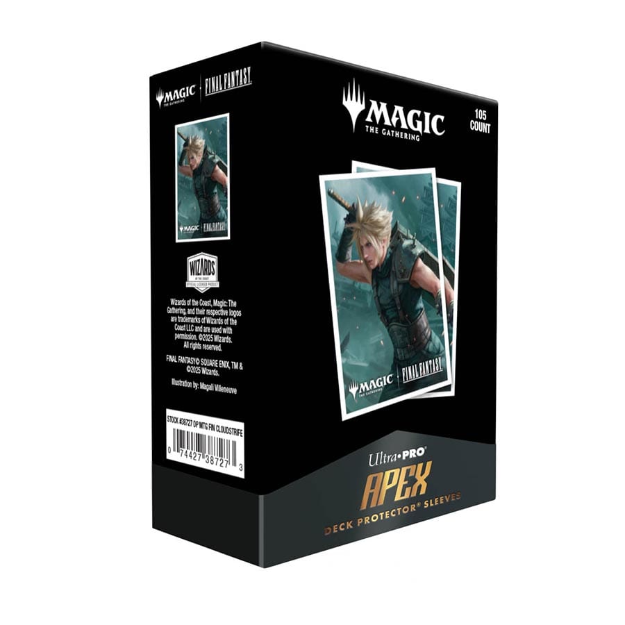 ULTRA PRO: MAGIC THE GATHERING: UNIVERSES BEYOND: FINAL FANTASY: 105CT APEX DECK PROTECTOR SLEEVES