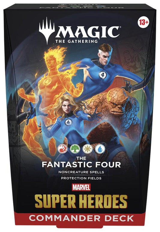 Marvel Super Heroes Commander Deck - The Fantastic Four - Commander(MSC)
