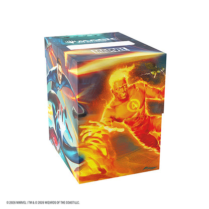 Deckbox: MTG Soft Dynacrate 100+ XL- Marvel Super Heroes- Fantastic Four Unleashed