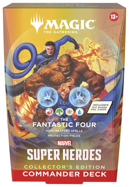 Marvel Super Heroes Commander Deck - The Fantastic Four (Collector's Edition) - Commander(MSC)