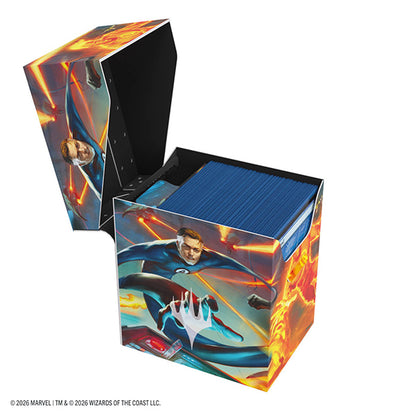 Deckbox: MTG Soft Dynacrate 100+ XL- Marvel Super Heroes- Fantastic Four Unleashed