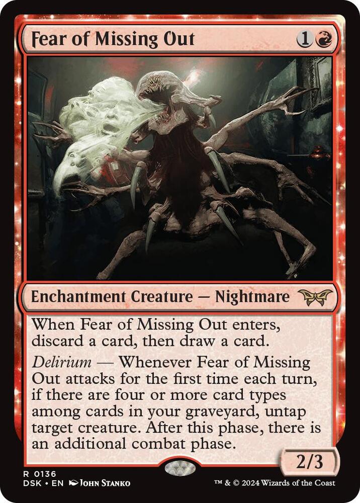 Fear of Missing Out - Duskmourn: House of Horror (DSK)