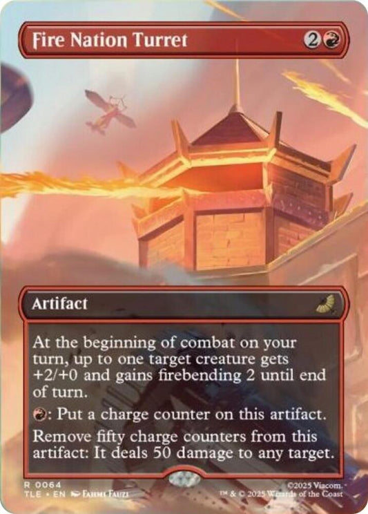 Fire Nation Turret (Borderless) - Avatar: The Last Airbender: Eternal-Legal (TLE)