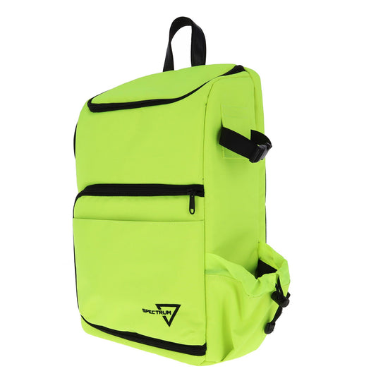 BCW SUPPLIES: SPECTRUM: TCG BACKPACK: RADIOACTIVE GREEN
