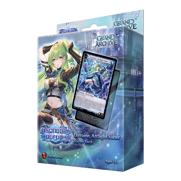 Grand Archive TCG: .asphodel/paradise- Lorraine, Arclight Saber Starter Deck
