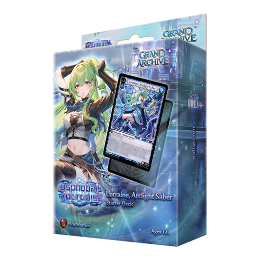 Grand Archive TCG: .asphodel/paradise- Lorraine, Arclight Saber Starter Deck