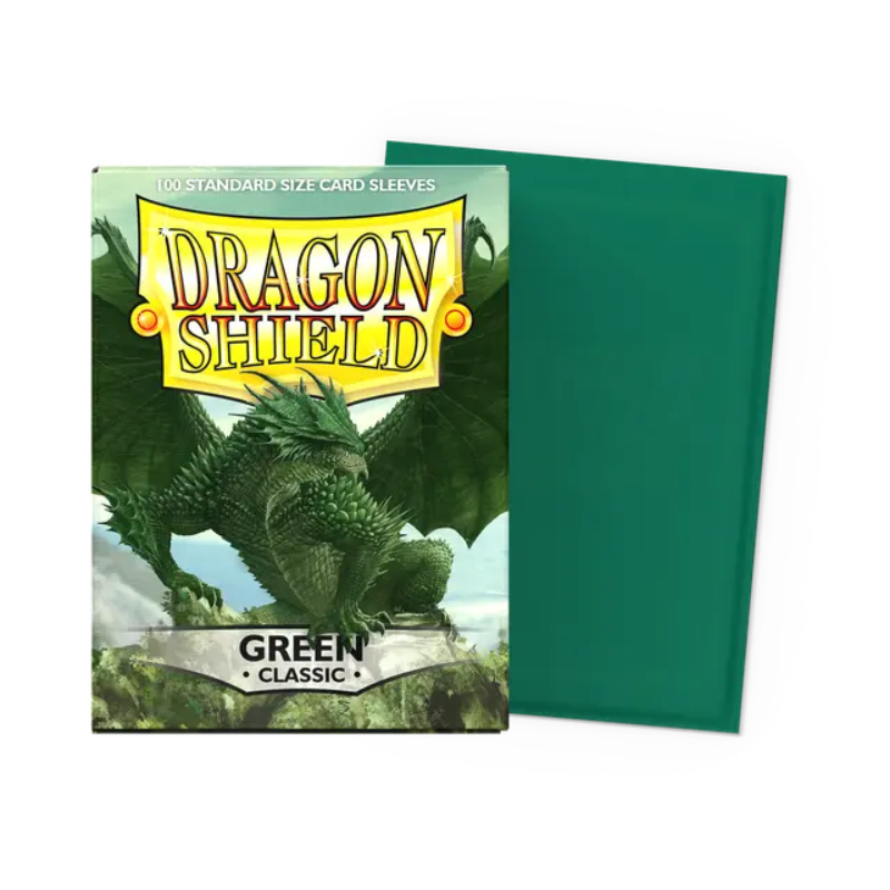 Dragon Shield: Green Classic Standard Sleeves