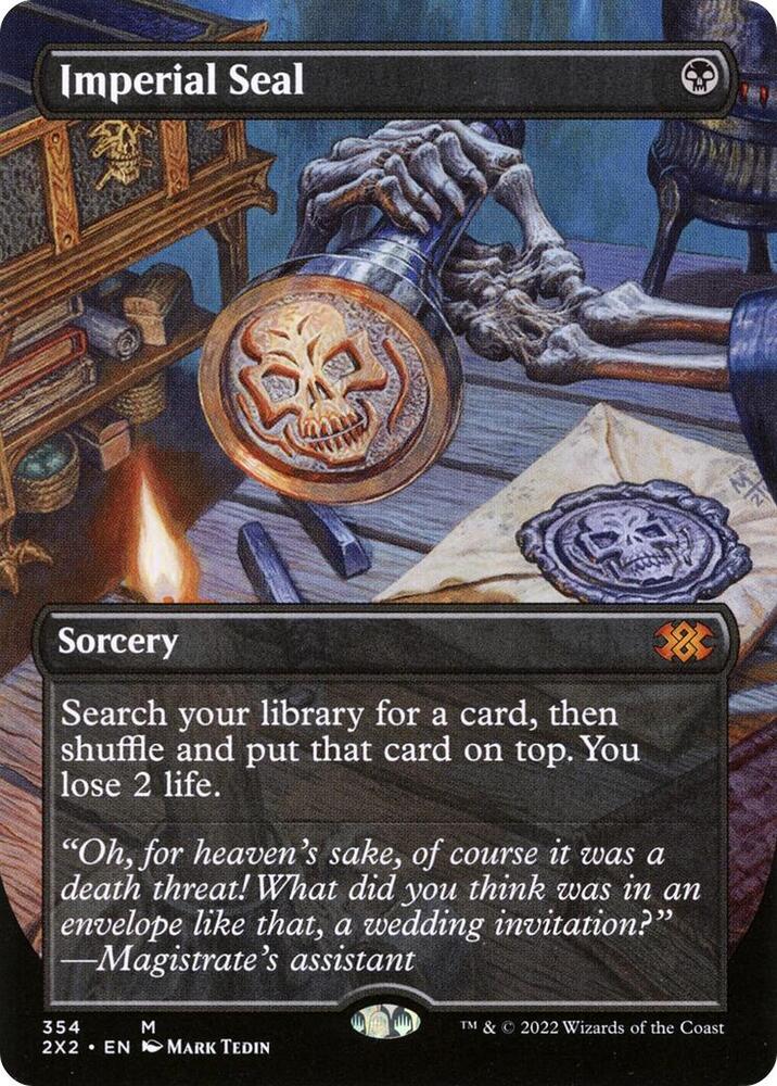 Imperial Seal (Borderless) - Double Masters 2022 (2X2)