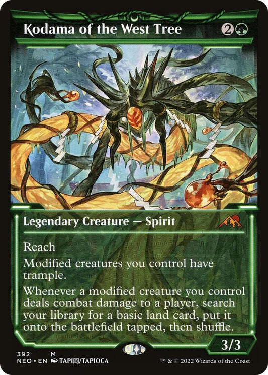 Kodama of the West Tree (Showcase) - Kamigawa: Neon Dynasty (NEO)