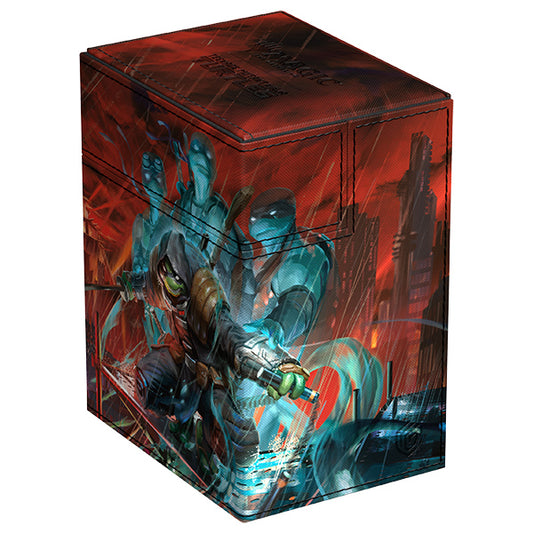 Deck Case: Flip'n'Tray 133+ MTG- Teenage Mutant Ninja Turtles- Last Ronin