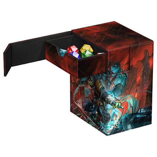 Deck Case: Flip'n'Tray 133+ MTG- Teenage Mutant Ninja Turtles- Last Ronin