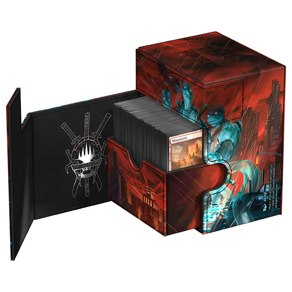 Deck Case: Flip'n'Tray 133+ MTG- Teenage Mutant Ninja Turtles- Last Ronin