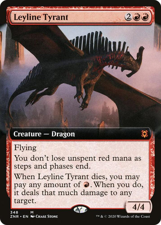 Leyline Tyrant (Extended Art) - Zendikar Rising (ZNR)