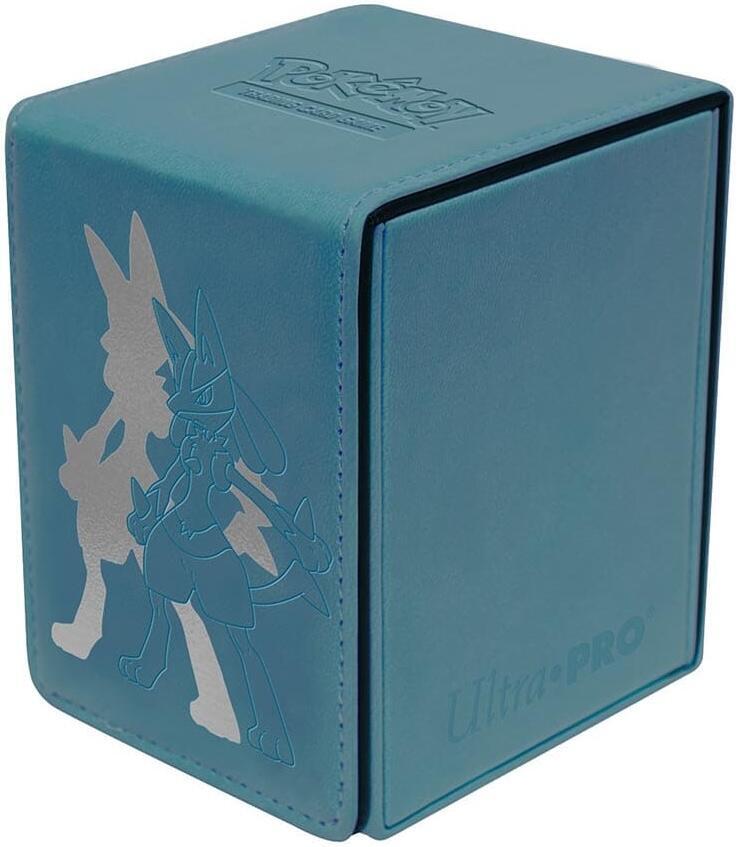 Elite Series: Lucario Alcove Flip Deck Box - Ultra Pro Deck Boxes