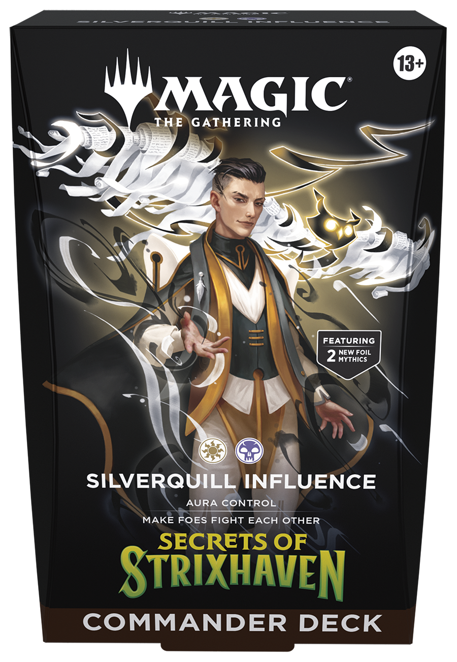 MTG: Secrets of Strixhaven Commander Deck - Silverquill Influence - Commander:(SOC)