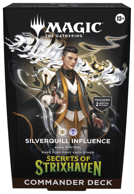 MTG: Secrets of Strixhaven Commander Deck - Silverquill Influence - Commander:(SOC)