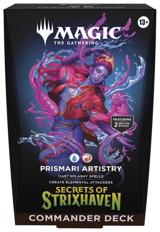 MTG: Secrets of Strixhaven Commander Deck - Prismari Artistry - Commander:(SOC)