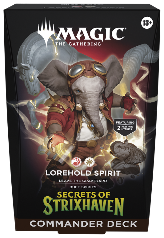 MTG: Secrets of Strixhaven Commander Deck - Lorehold Spirit - Commander:(SOC)