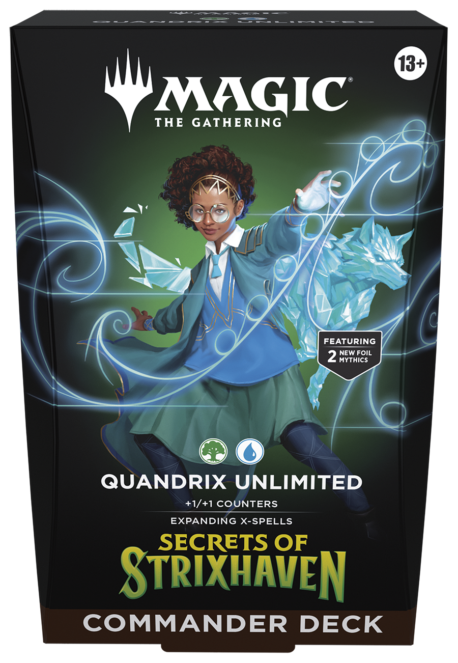 MTG: Secrets of Strixhaven Commander Deck - Quandrix Unlimited - Commander: (SOC)