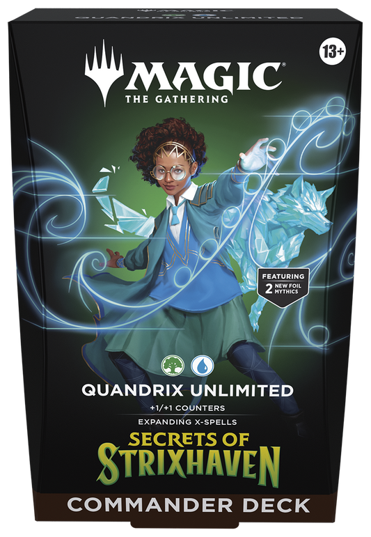 MTG: Secrets of Strixhaven Commander Deck - Quandrix Unlimited - Commander: (SOC)