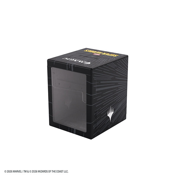Deckbox: MTG Bastion 100+ XL- Marvel Super Heroes- Comic Burst Black