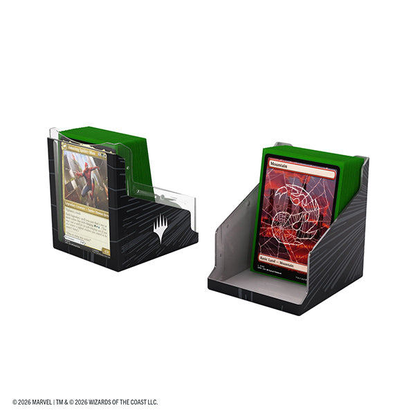 Deckbox: MTG Bastion 100+ XL- Marvel Super Heroes- Comic Burst Black
