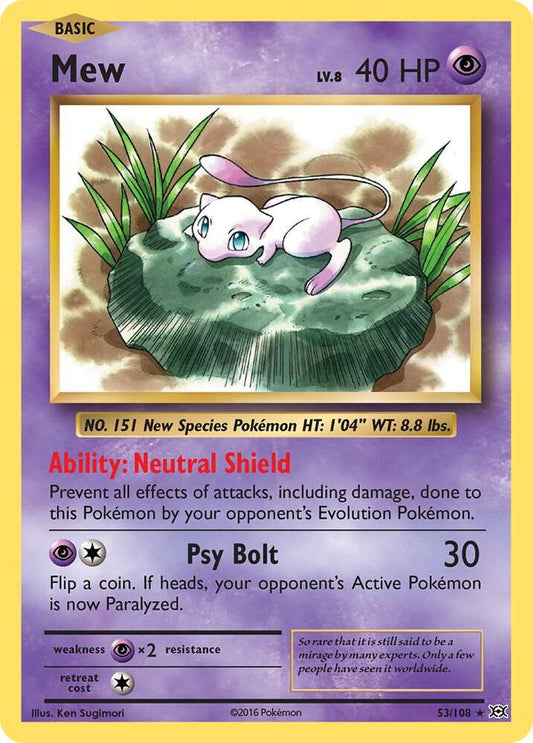 Mew - XY - Evolutions (EVO)