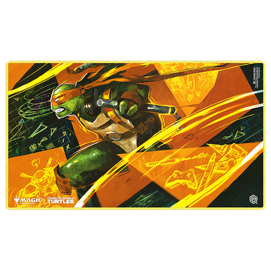 Playmat: MTG- Teenage Mutant Ninja Turtles-Michelangelo's Technique