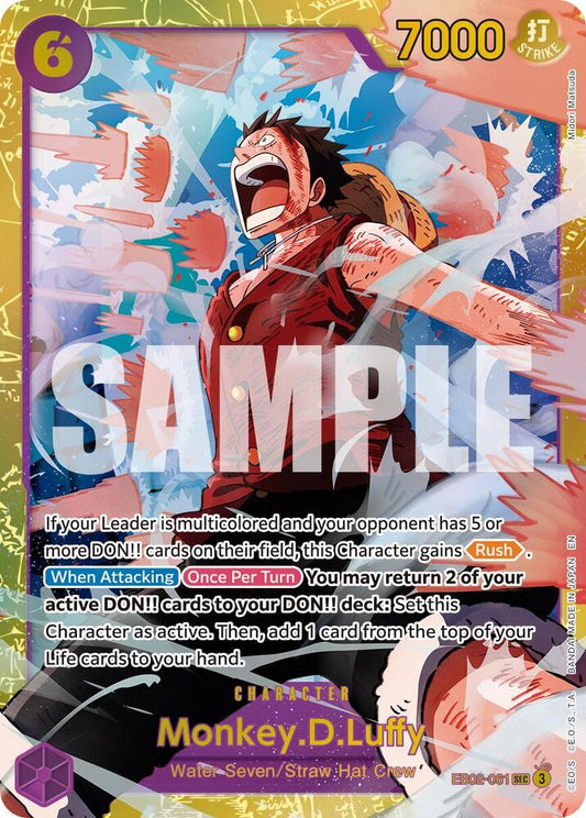 Monkey.D.Luffy - EB02-061 (Reprint) - Premium Booster -The Best- Vol. 2 (PRB-02)