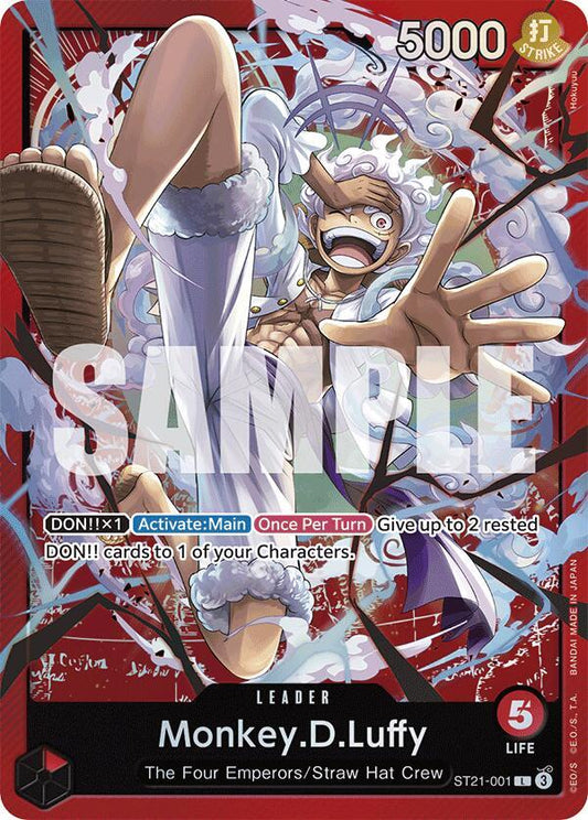Monkey.D.Luffy (001) - Starter Deck EX: Gear 5 (ST21)