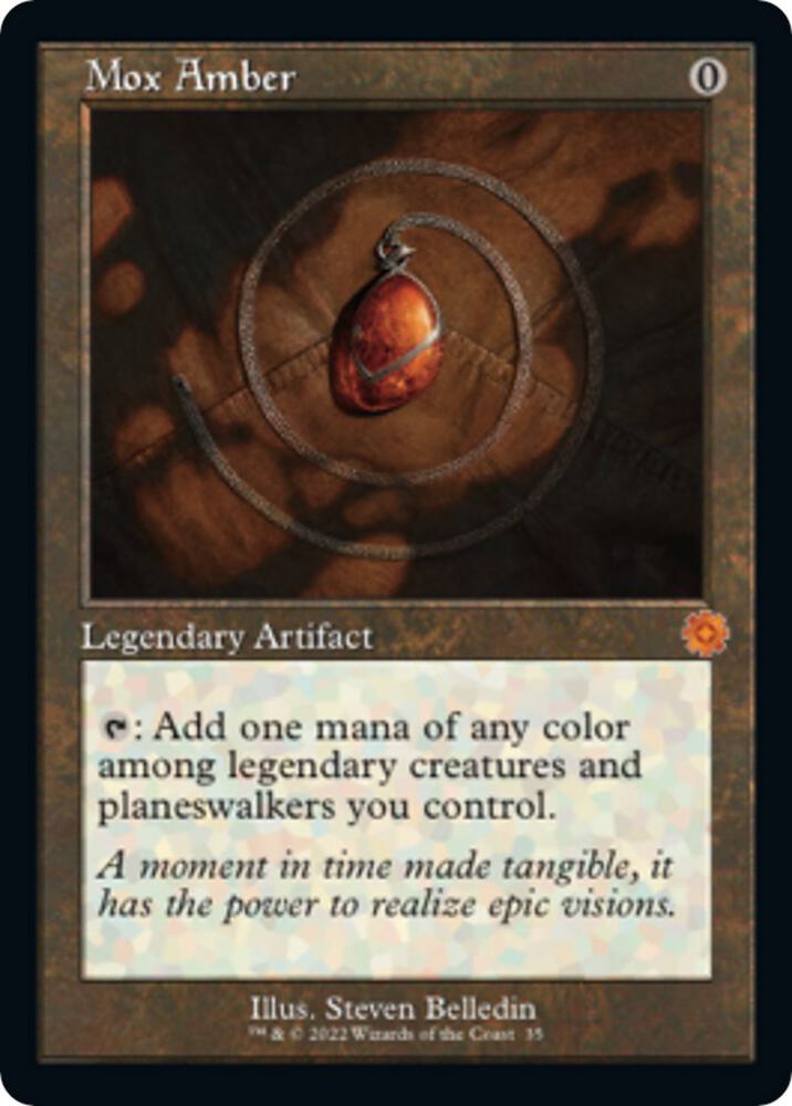 Mox Amber - The Brothers' War: Retro Frame Artifacts (BRR)
