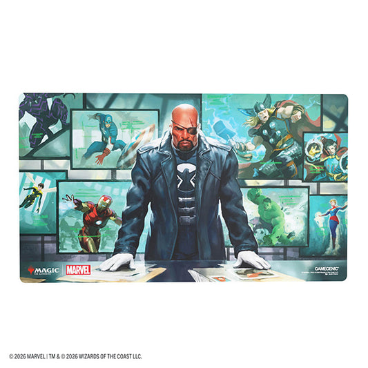 Playmat: MTG Prime- Marvel Super Heroes- Director Nick Fury